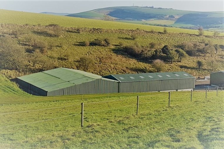 large agricultural shed Steyning